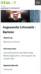 Mobile Screenshot of ai-bachelor.htw-berlin.de