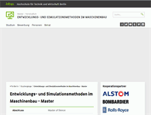 Tablet Screenshot of esim.htw-berlin.de